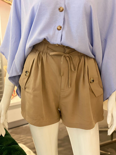 ella-beige-belted-shorts